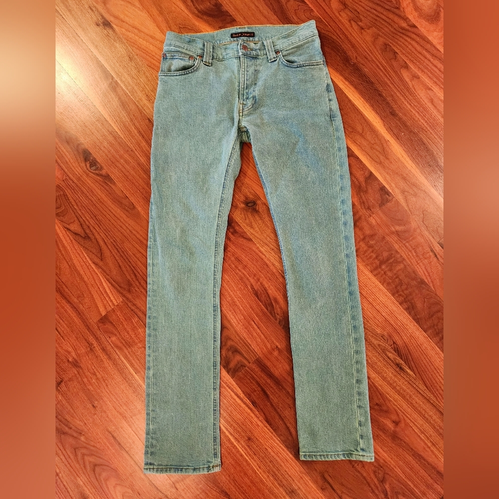 Nudie Jeans Thin Finn Icon Green Men's Jeans